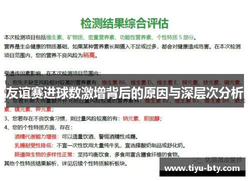 友谊赛进球数激增背后的原因与深层次分析